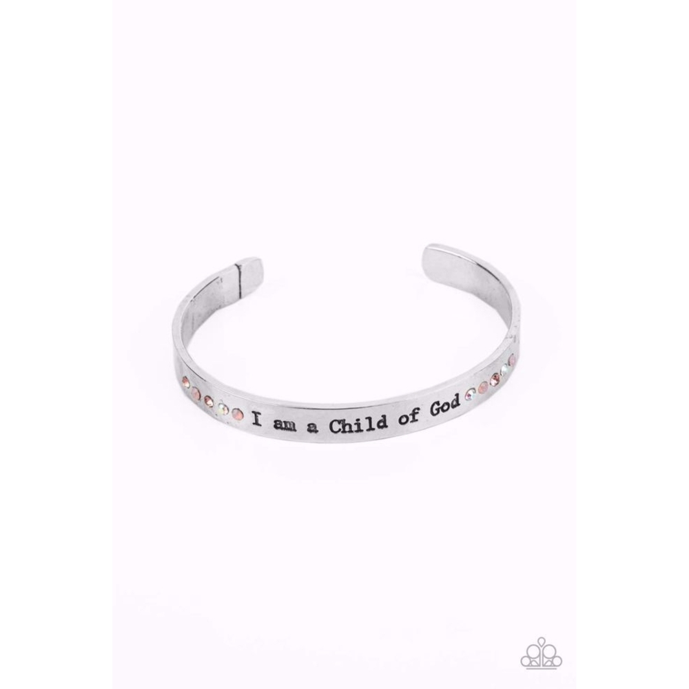 I AM A CHILD OF GOD (New) Iridescent Bracelet